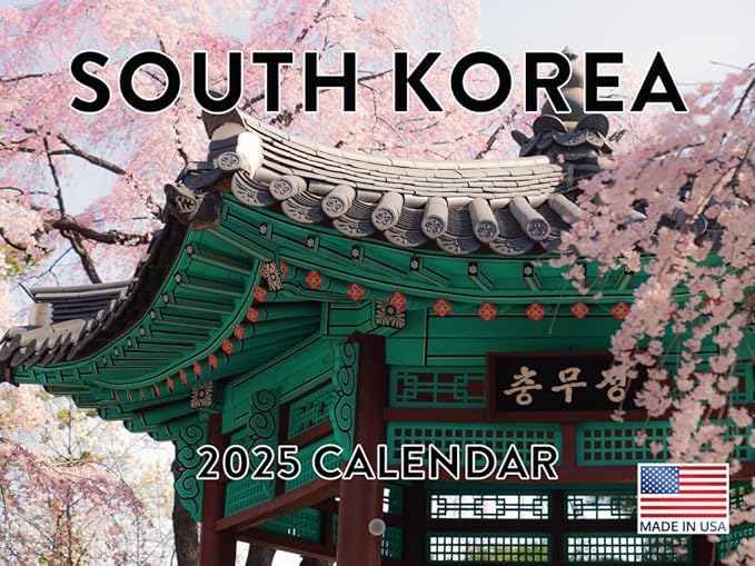 South Korea Calendar 2025 Monthly Wall