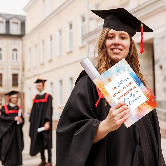 Funny Graduation Card for Her Him, High School College Graduation Card, Graduation Gifts for Friends Boy Girl