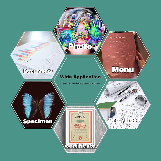 5 mil Thermal Laminating Pouches (200 Pack), BESTEASY Clear 9 x 11.5 Inch Laminating Sheet Paper for Laminator, Holds 8.5 x 11 Inch Letter Size Sheets