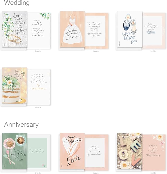 American Greetings 60-Count All Occasion Greeting Card Assortment with Storage Box, Dividers, Envelopes and Seals (Kathy Davis Designs)