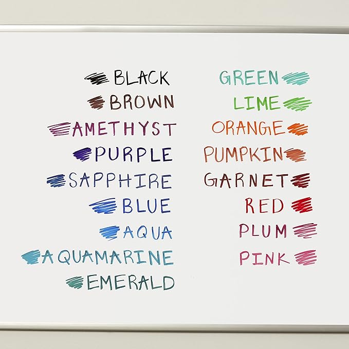 EXPO 80008 Low-Odor Dry Erase Markers, Chisel Tip, Purple, 12-Count