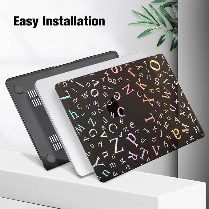 Fintie Case for MacBook Air 13.6 Inch A3113 A2681 (2022 2023 2024 Release) - Snap On Hard Shell Cover for MacBook Air 13.6" M2 M3 Chip with Liquid Retina Display and Touch ID (Letter)