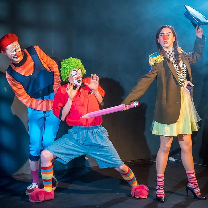 Wooden Jumbo Pencil for Prop Gifts Decor 14 Inch Funny Big Novelty Pencil with Cap Pink