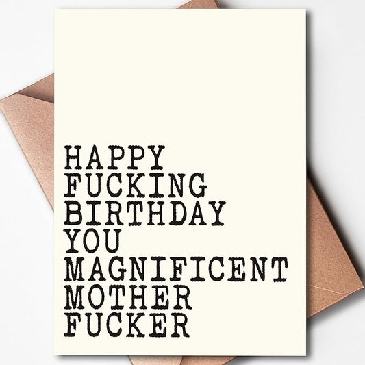 Hqulpr-Funny Rude Birthday Cards For Men, Birthday Cards For Men Funny Unique, Funny Adult Birthday Cards For Men, Funny Happy Birthday Card For Best Friend, Him, Brother, Husband