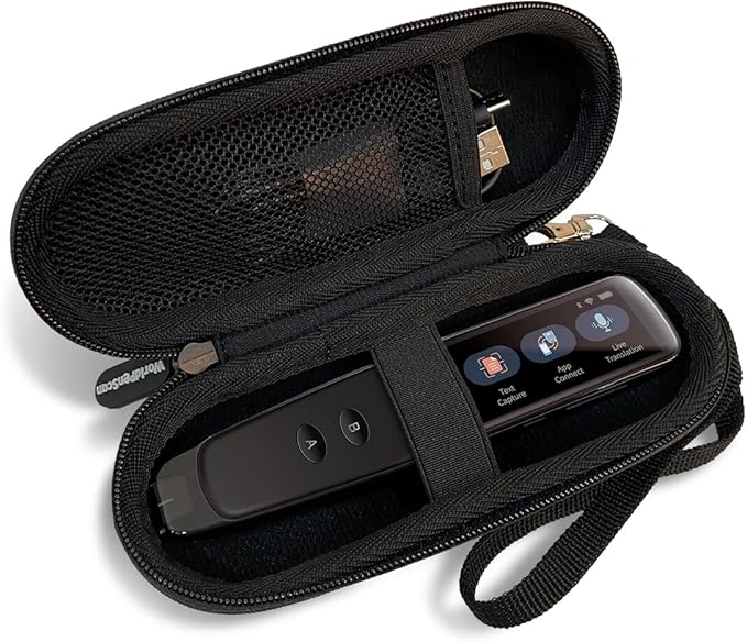 The Original WorldPenScan Hard Travel Case by Penpower (for WorldPenScan Go Pen Scanner & Translator)