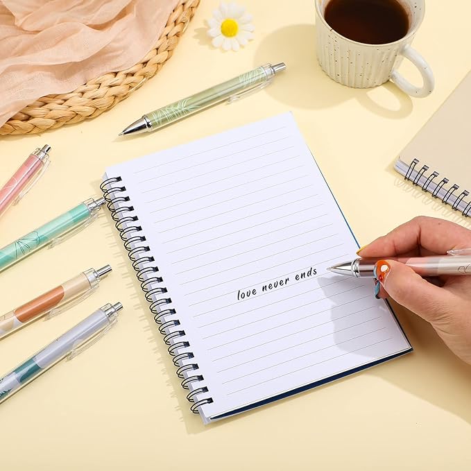 Tinlade 10 Pcs Christian Pens for Women Religious Ink Pens Easter Gifts Inspirational Quotes Bible Verse Ballpoint Funny Office Supplies for Women Men Coworker(Boho)