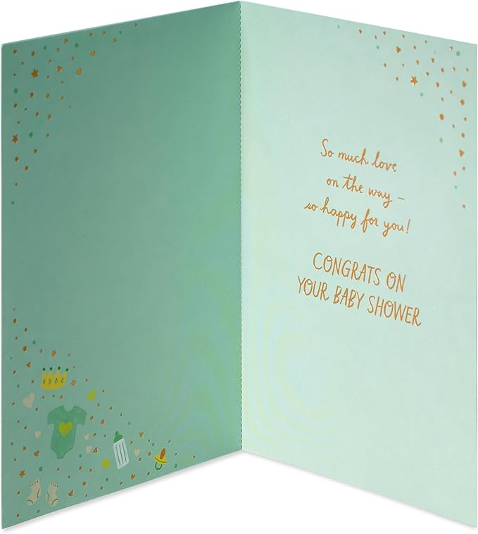 American Greetings Baby Shower Card (Love on the Way)