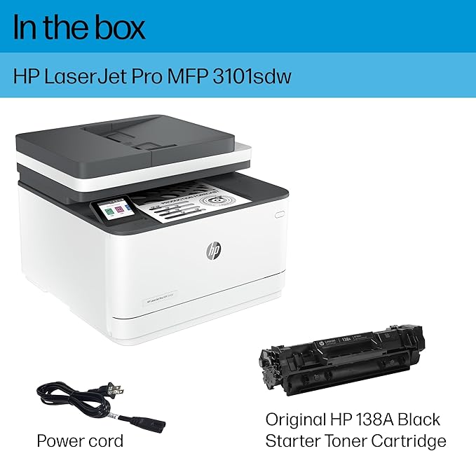 HP Laserjet Pro MFP 3101sdw Printer