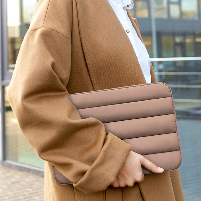 Vandel - Puffy Laptop Sleeve 15-16 Inch Sleeve for Women and Men. College Student Gifts for Christmas, MacBook Pro 16 Inch Case, 15.6 Inch HP Carrying Case Asus/Dell/HP Laptop Case 15.6 Cover