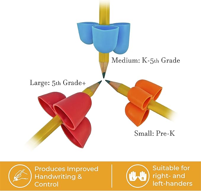 The Pencil Grip Writing CLAW, Sample Pack, 2 Each of Three Sizes - TPG-21123