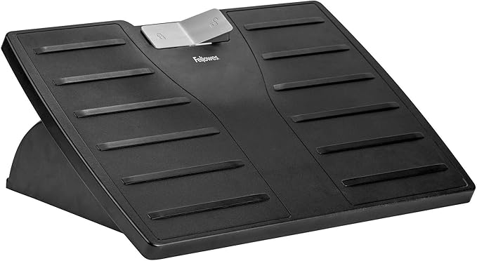 Fellowes Office Suites Adjustable Foot Rest (8032201) , Black