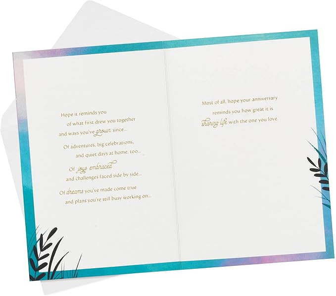 Hallmark Anniversary Card for Couple (Perfect Moments)