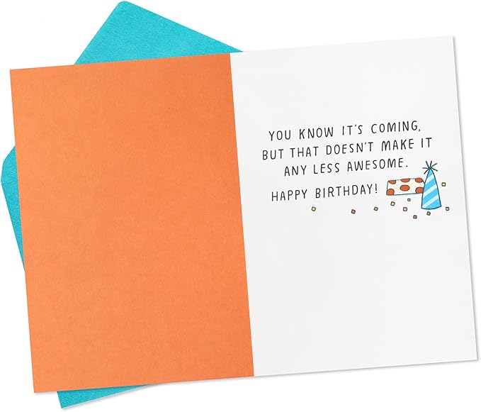 Hallmark Shoebox Funny Birthday Card (School Pizza)