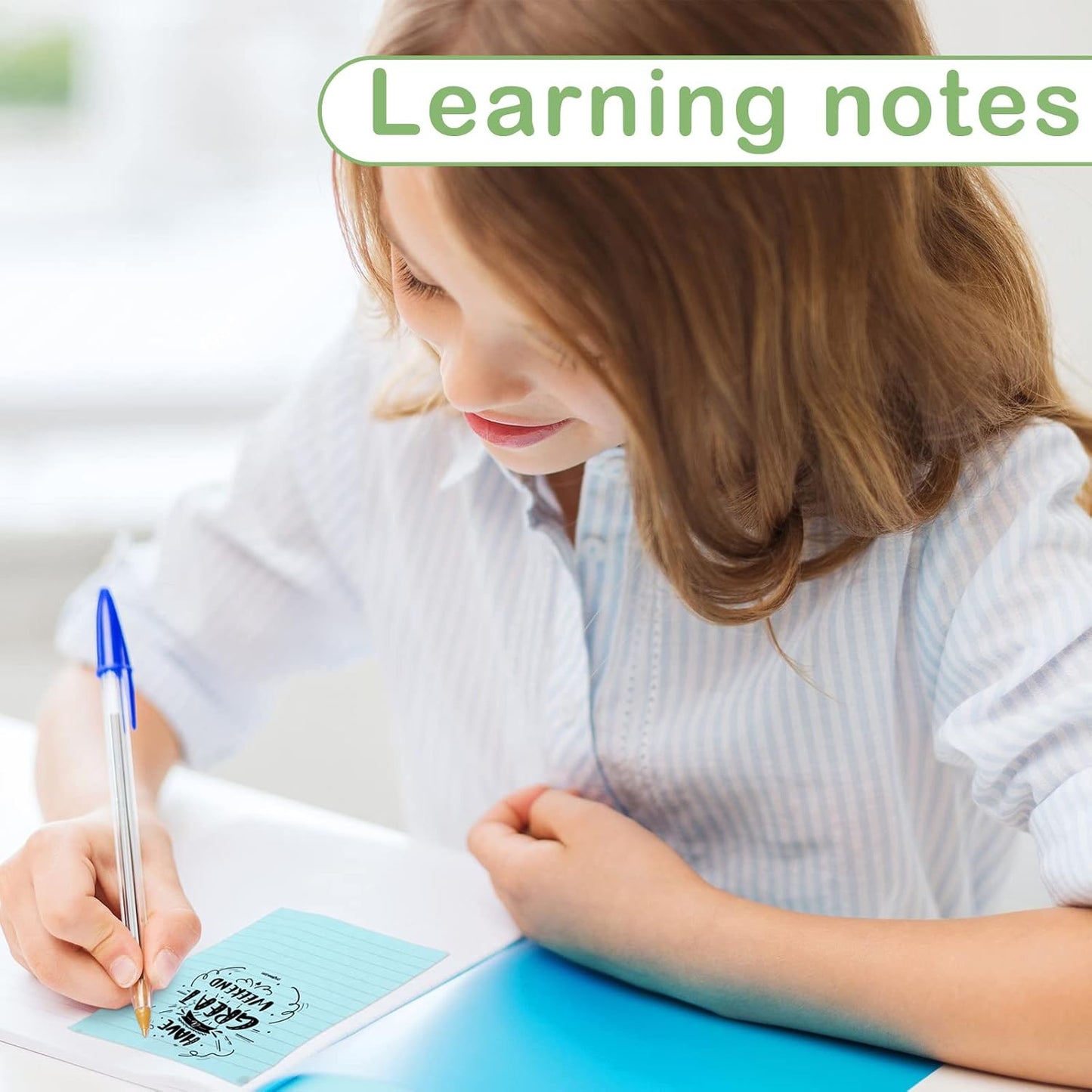 24 Pack Lined Sticky Notes 4 x 6 Inch Colorful Sticky Note Pads with Lines Bright Ruled Self Sticky Notes Memo Pad for Office Home Supplies, 50 Sheets per Pad, 1200 Sheets, 8 Colors