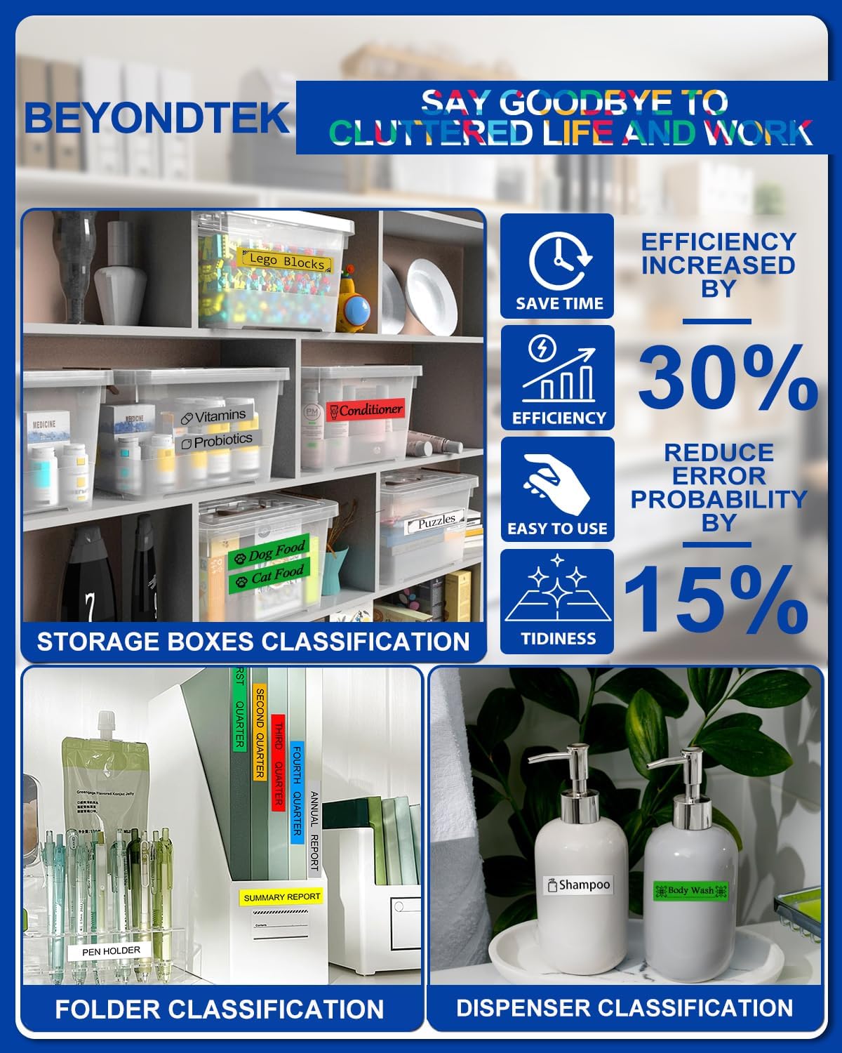 M Tape Work for PT-65 PT-70 PT-70BM PT-M95 Replace with Brother P Touch M Tape 12mm 0.47 Colors for M-K231s/M-431/M-531/M-631/M-731/M-831/M-931s with Label Maker PT-45 PT-80 PT-90 8m 26.2ft