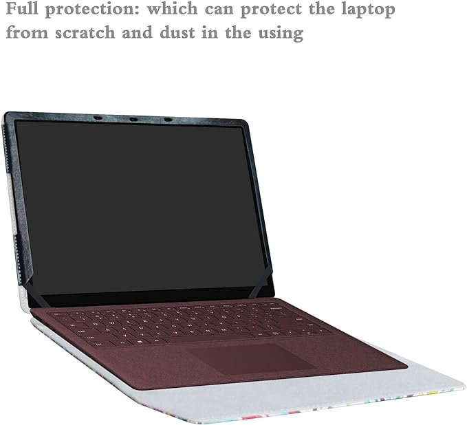 Alapmk Protective Case for 13.5" Microsoft Surface Laptop 5 13.5/Surface Laptop 4 13.5/Surface Laptop 3 2019/Surface Laptop 2 2018/Surface Laptop (Not fit Surface Laptop 3 15),Love Tree
