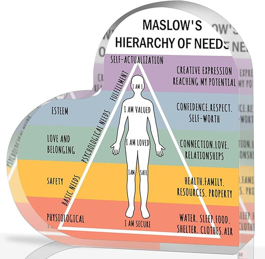 Mental Health Decor, Psychotherapy Affirmations Office Heart Acrylic Sign, School Counselor Sign, Therapy Anxiety, Mental Health Awareness Gifts for School Home Tabletop Therapy Office Decor