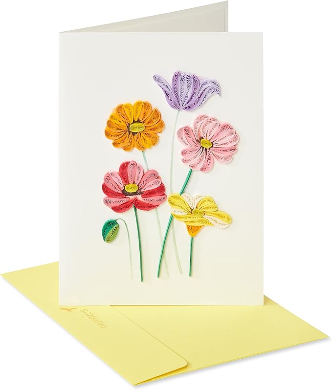 Papyrus Premium Birthday Quilling Card (Happy Birthday)