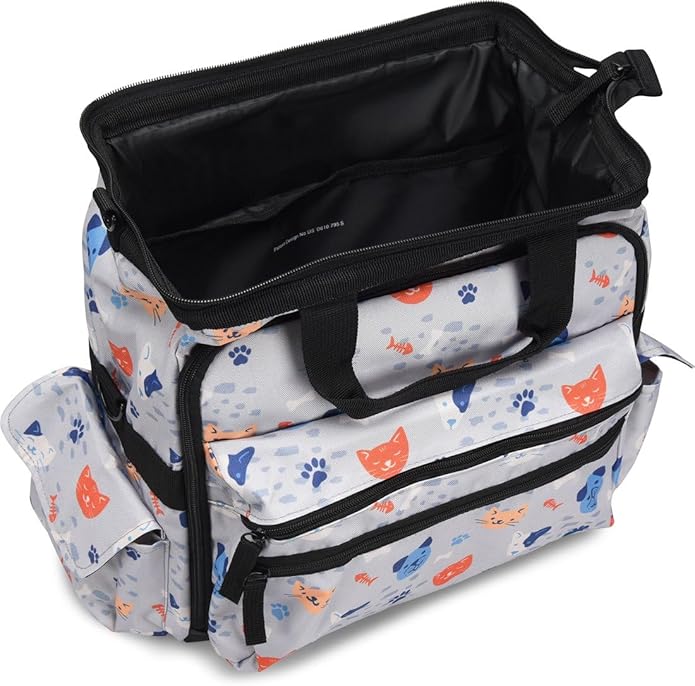 Nurse Mates Ultimate Nursing Bag | Multiple Compartments | Interior Laptop Compartment | Durable Zippers