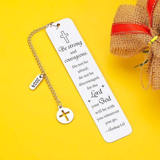 Baptism Gifts for Boys Girls Kids Bible Verse Back to School Supplies Bookmark Birthday Baseball Gifts Inspirational Christian Gifts for Women Men for Teen Boy Christmas Faith Based Gift