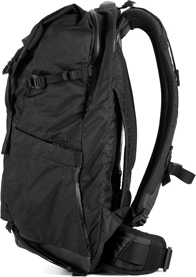 Prima System - 3-in-1 Travel Backpack, Camera Bag and Laptop Sleeve (Jet Black X-Pac)