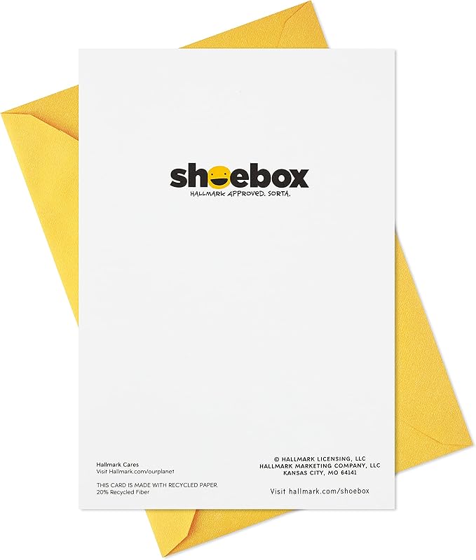 Hallmark Shoebox Pack of 2 Funny Birthday Cards (Toast and Goldfish)