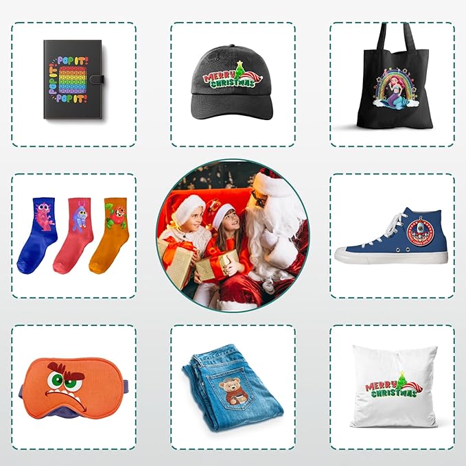 KASYU DTF Transfer Film Roll, A3 13" x 82ft Glossy Direct to Film for All Sublimation&DTF Printers,DTF Film for Sublimation Hack,Upgraded DTF Paper for All Color Fabric