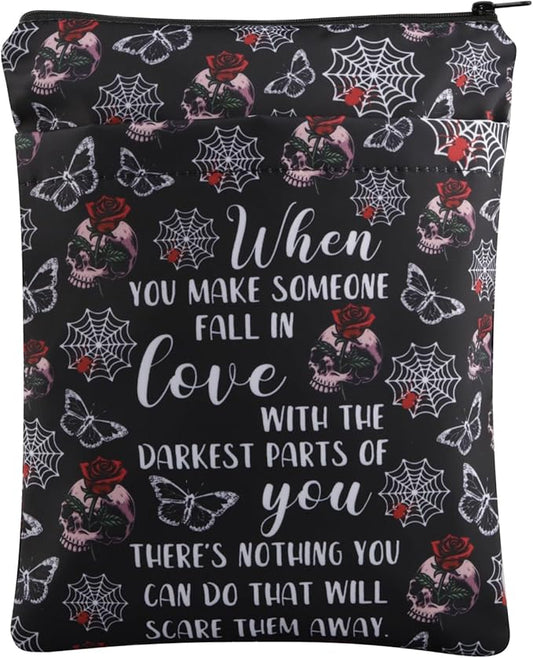 Haunting Adeline Inspired Gift Haunting Adeline Book Sleeve Ha-unting Ad-Eline Reader G-ift Lovers Gi-ft for Book Nerds (ScareThemAwayBS)