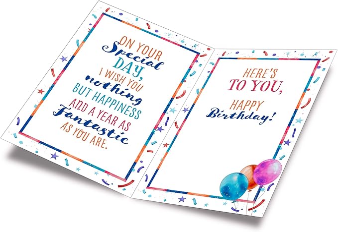 Prime Greetings Nephew Birthday Card, Made in America, Eco-Friendly, Thick Card Stock with Premium Envelope 5in x 7.75in, Packaged in Protective Mailer