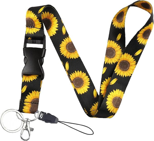 Yiflin Cute Neck Lanyard for Keys,Keychain,Wallet,ID Card Holder,with Quick Release Buckle