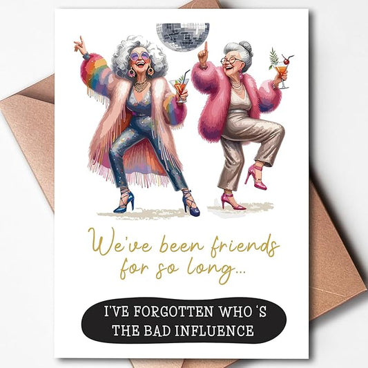 Birthday Cards for Women Funny, Best Friend Cards for Women, Happy Birthday Card for Friend, Birthday Cards for Sister, Sassy Birthday Cards for Women, Funny Friendship Birthday Cards for Bestie