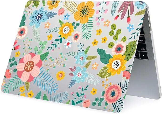 Compatible with 14.2 Inch MacBook Pro A2442/A2779, Abstract Flower Hard Plastic Shell Cover Case