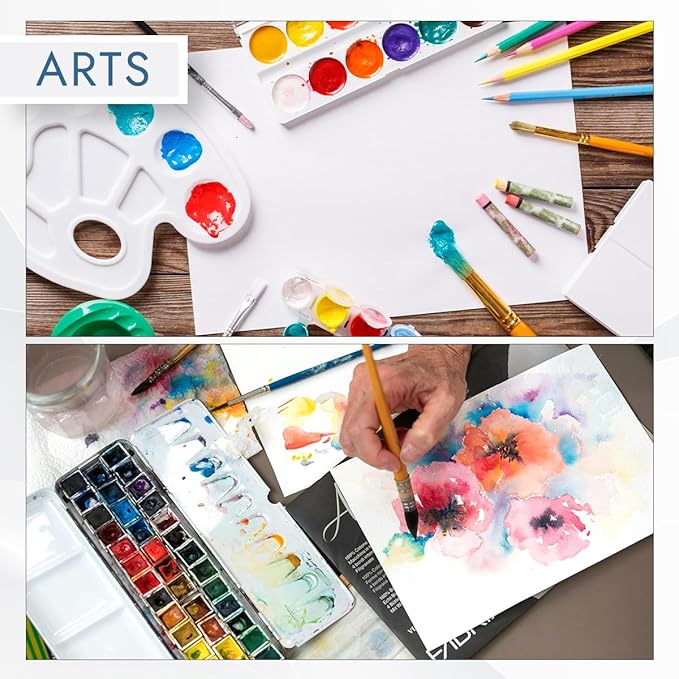 MOS Cardstock Paper – 11” x 14”, 250 GSM, 110 Sheets – Heavyweight White Poster Board Paper for Menus, Certificates & Crafts – Smooth Finish, Printer-Friendly