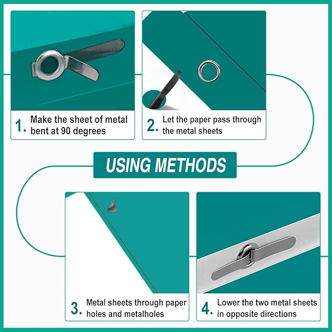 30 Pack Two Pocket Folders Business Card Holder Plastic Folders with Prongs for School Office Filing Cabinet Resume Portfolio (6 Colors)