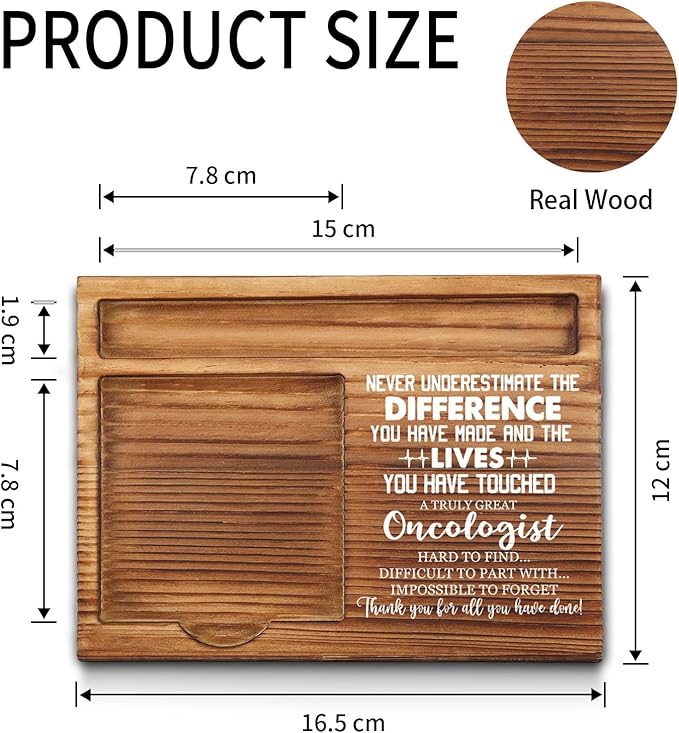 Oncologist Sticky Note Holder, Oncologist Thank You Appreciation Gifts for Men, Women, Oncologist Doctor Gifts, Oncologist Office Desk Self-Stick Note Pad Holders GSH388