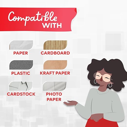 XFasten Adhesive Roller for Scrapbooking, 8mm x 30ft 24-Pack Double Sided Glue Tape Roller Scrapbook Supplies for Adults, Photo Tape for Scrapbooking