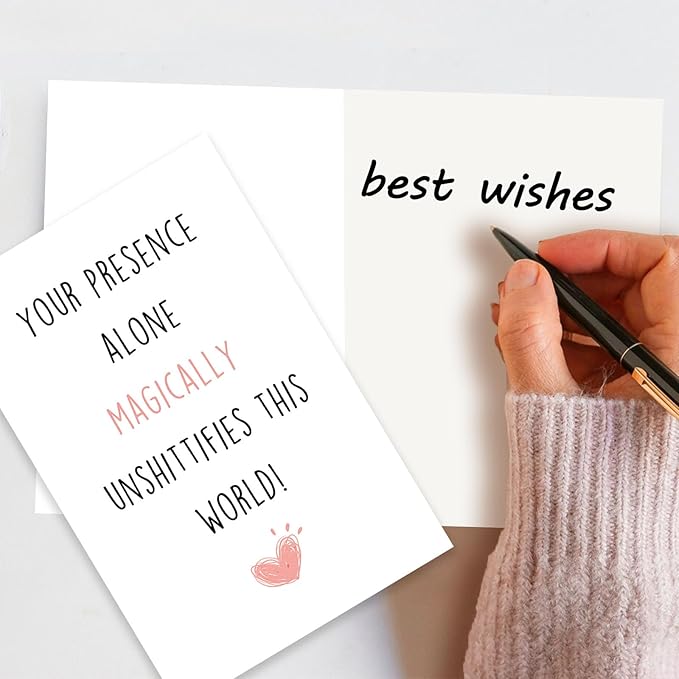 Happy Best Friend Birthday Card, Gifts for Bestie Women, BFF Birthday Cards, Bestie Sister Friendship Card for Lady Girl