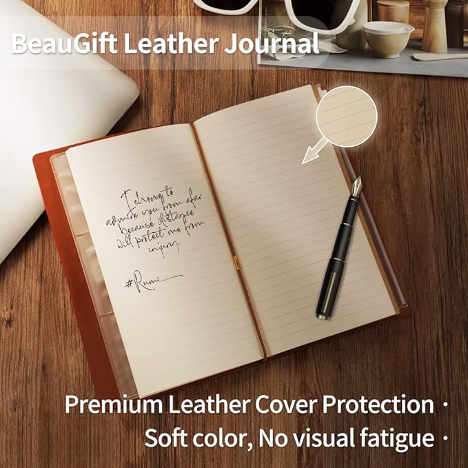 Memorial Gifts for Loss of Daughter, Refillable Travel Photo Diary Journal Bereavement Gift, Letters to My Daughter in Heaven Those We Love Don't Go Away Sympathy Gifts for Loss of Daughter