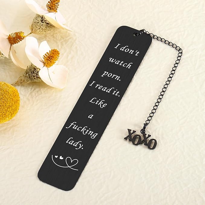 Dark Romance Bookish Gifts, Booktok Accessories, Christmas Smutty Bookmark, Fantasy Romance Stocking Stuffers for Her Girls, Booktok Gifts, Christmas Funny Spicy Bookmarks for Adults, Valentines Gifts
