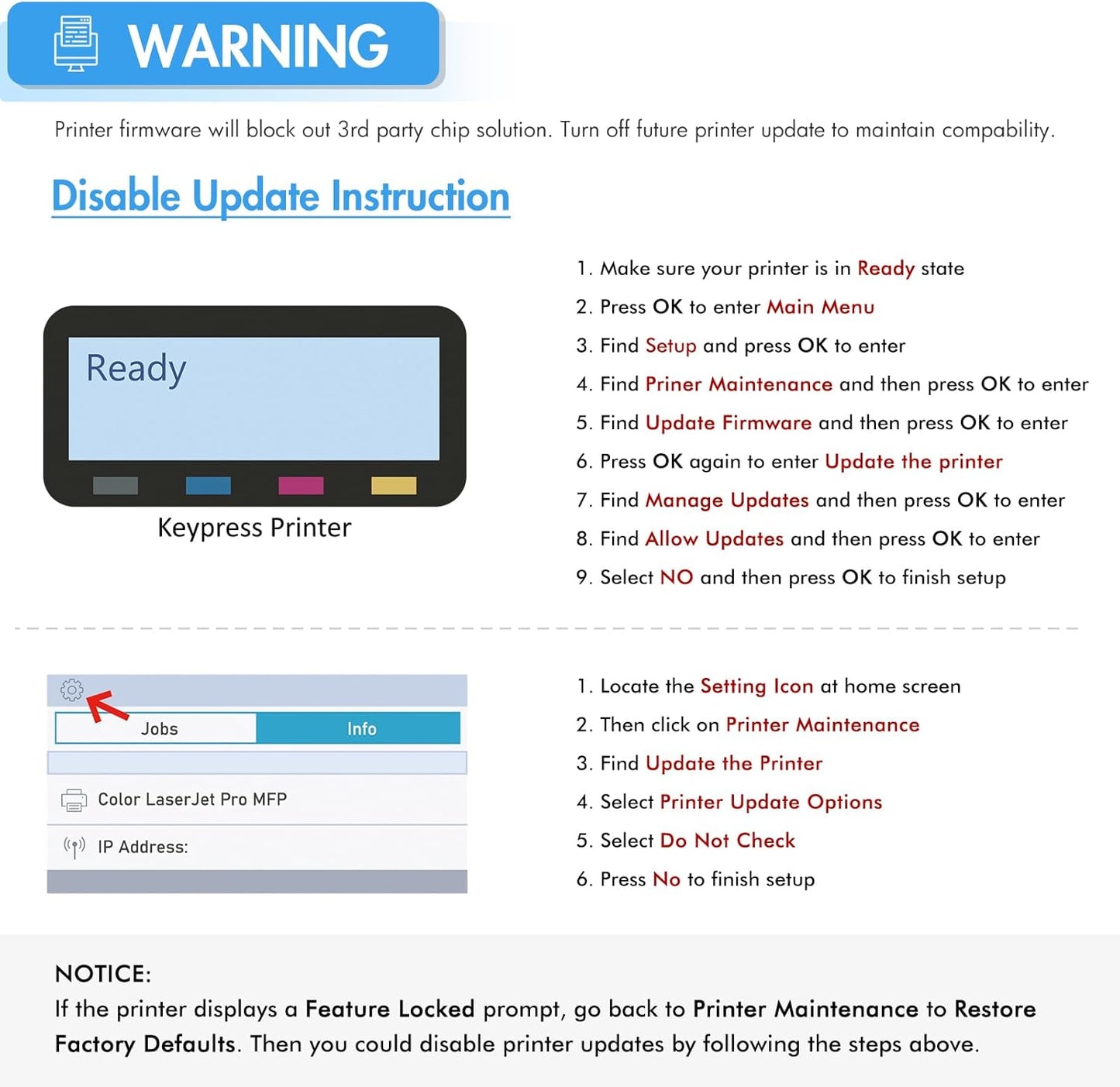 414X Toner Cartridges 4 Pack High Yield: MFP M479fdw - 414A with Chip Compatible Replacement for HP 414X 414A 2020X for HP Color Laserjet Pro MFP M479fdw M479fdn M454dw M454dn Printer Ink (K/C/M/Y)