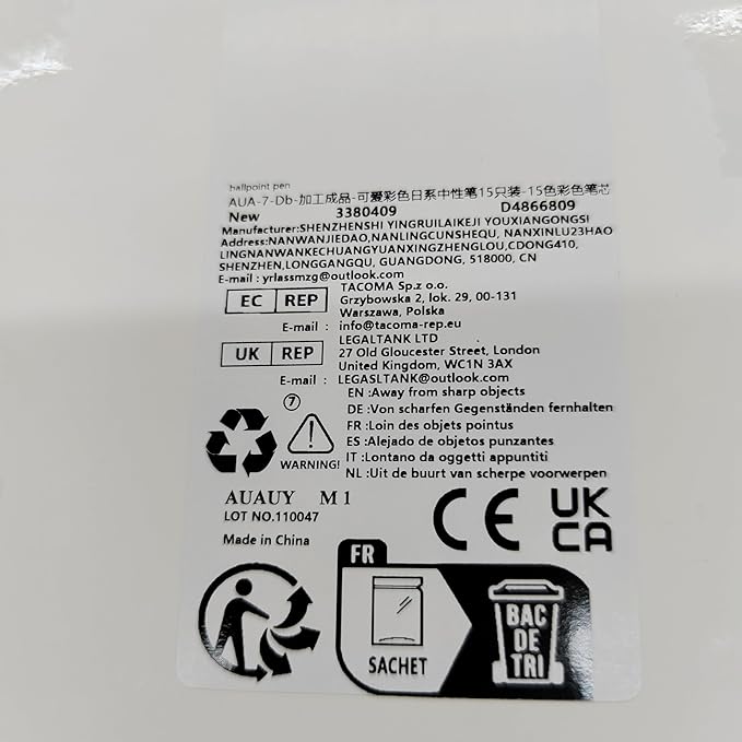 AUAUY Colored Retractable Gel Pens, 15PCS Cute Retractable Quick Dry Gel Ink Pen, Cute Pens 0.5mm Medium Point Quick Drying for Writing Drawing Journaling Note Taking School Office Home