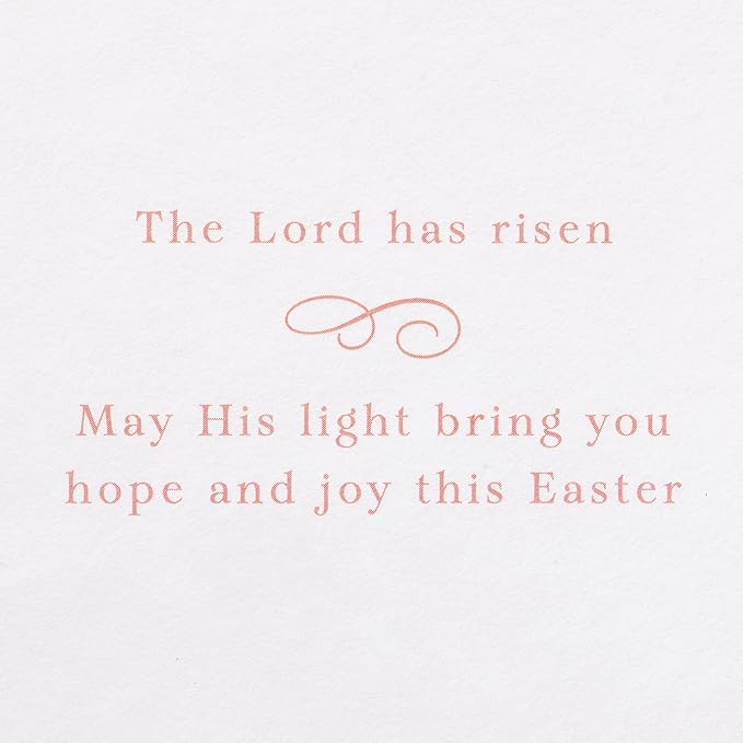 Papyrus Religious Easter Card (The Lord Has Risen)