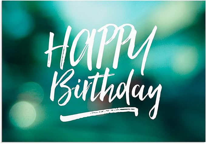 Dayspring Birthday - Simply Stated - 12 Boxed Cards, KJV (60937)