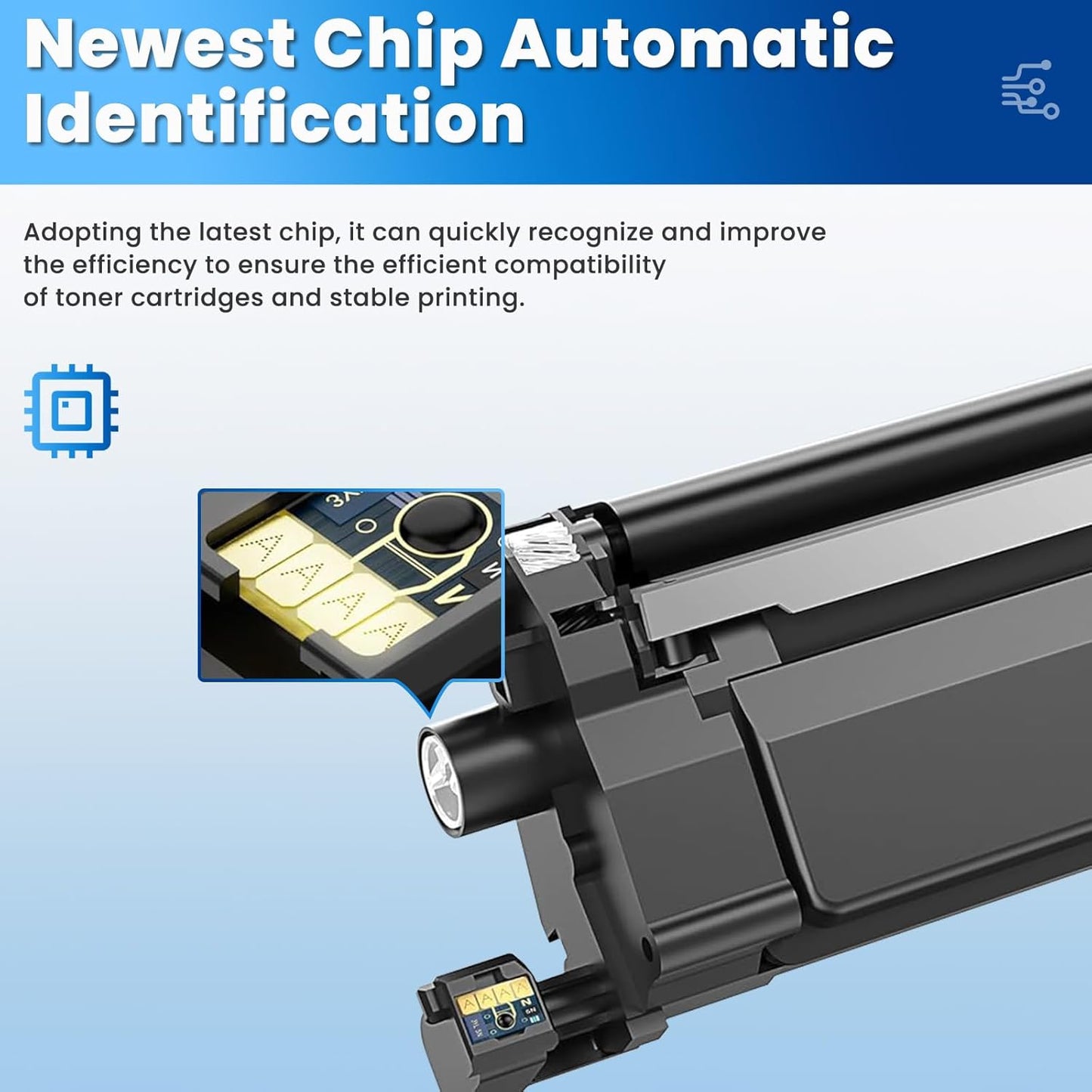 26A Black Toner Cartridge CF226A Compatible for HP 26A 26X Black Toner Cartridge Replacement HP26A Works with Laser Jet pro M402n M426fdw M402dn M402dw M402m Pro MFP M427dw M426dw M426fdn, 1 Pack