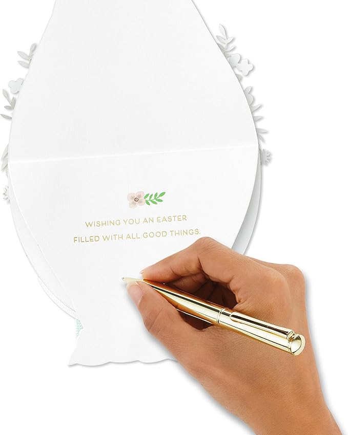 Hallmark Signature Easter Card (Easter Basket, Vintage Design) (Pack of 2)