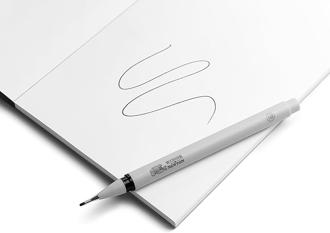 Winsor & Newton Fineliner Fine Point Pen Set, Assorted, Set of 5, Black