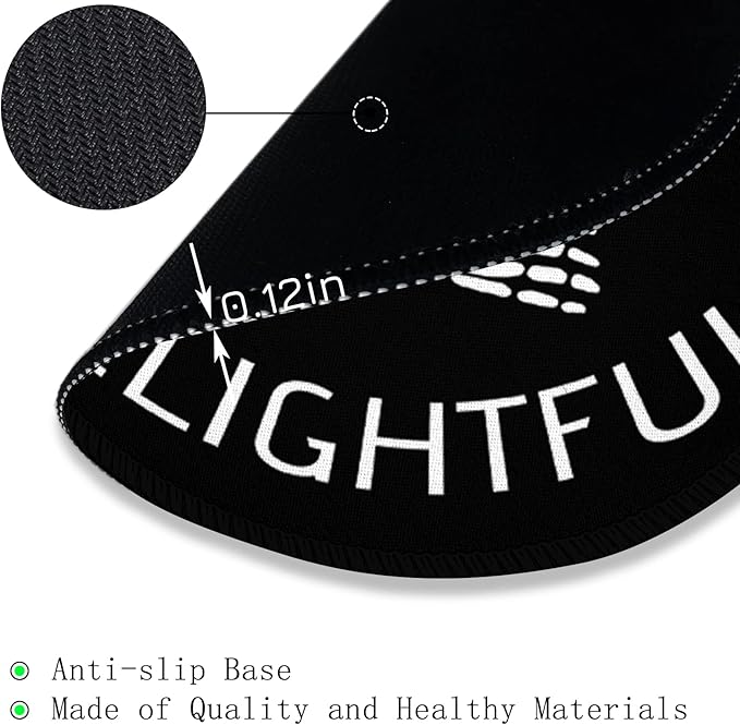 Skeleton Skull Round Mouse Pad, Cute Funny Mousepad for Laptop Gaming Women, with Stitched Edge Non-Slip Rubber Base, Skeleton Home Office Decor Desk Accessories, As Far As I Know I'm Delightful