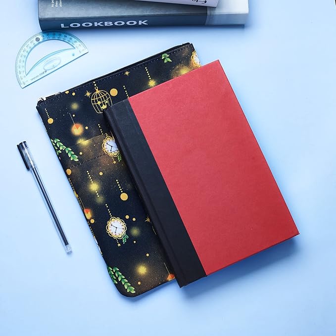 Book Sleeve for Book Lovers, Bookish Book Protector, Book Covers for Paperbacks, Washable Fabric, Book Sleeves with Zipper, Medium 11 Inch X 8.7 Inch