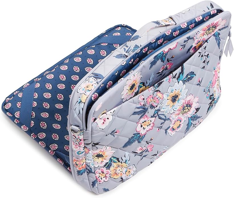 Vera Bradley Women's Performance Twill Laptop Crossbody Workstation