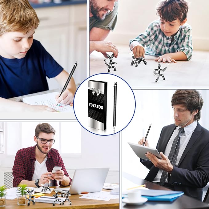 Funny Fidget Gel Pens - Unique Birthday & Father's Day Gifts for Men, Cool Stocking Stuffers for Teen Boys, Easter & Valentine's Day Gifts